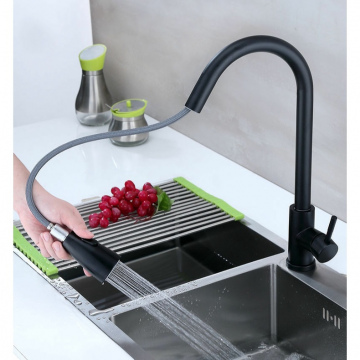 Black Pull Out Faucet